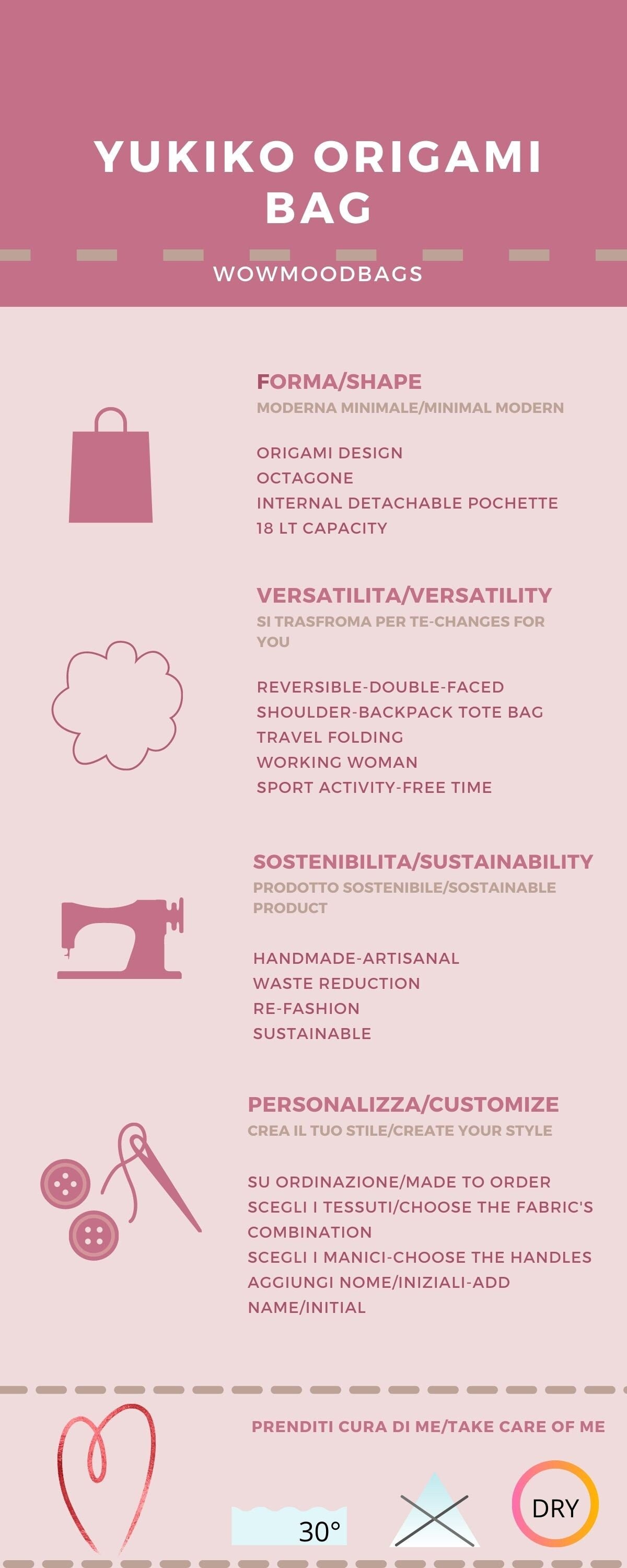 GRANDE BORSA SPALLA Reversibile-Borsa Donna con Pochette-Borsa di Lusso-Regalo per lei, Borsa Boho Tessuto-Borsa Viaggio-Borsa Zaino Donna
