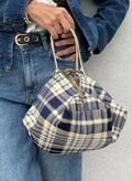 BORSA ORIGAMI REVERSIBILE-Piccola Borsa a Mano-Borsa Lusso Donna-Borsa Double Face-Borsa Elegante Donna-Borsa Artigianale