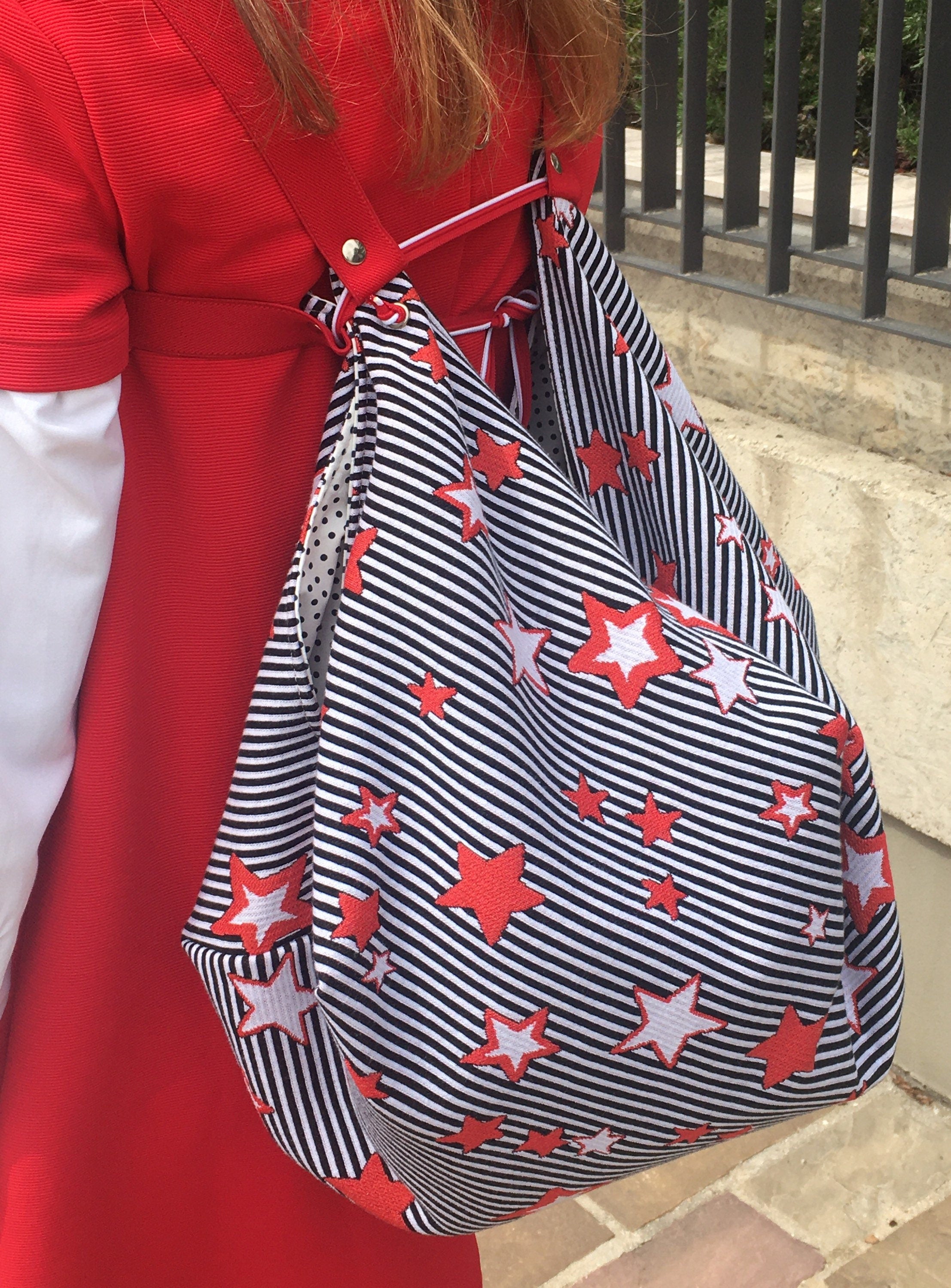 GRANDE BORSA REVERSIBILE  a spalla-Borsa Viaggio+Pochette-Borsa Lavoro/Tempo Libero-Borsa Canvas Mare-Borsa Tracolla- Zaino Donna