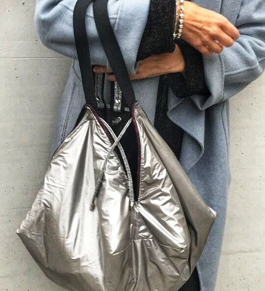 GRANDE BORSA SPALLA Reversibile-Borsa Donna con Pochette-Borsa di Lusso-Regalo per lei, Borsa Tartan Lana-Borsa Viaggio-Borsa Zaino Donna