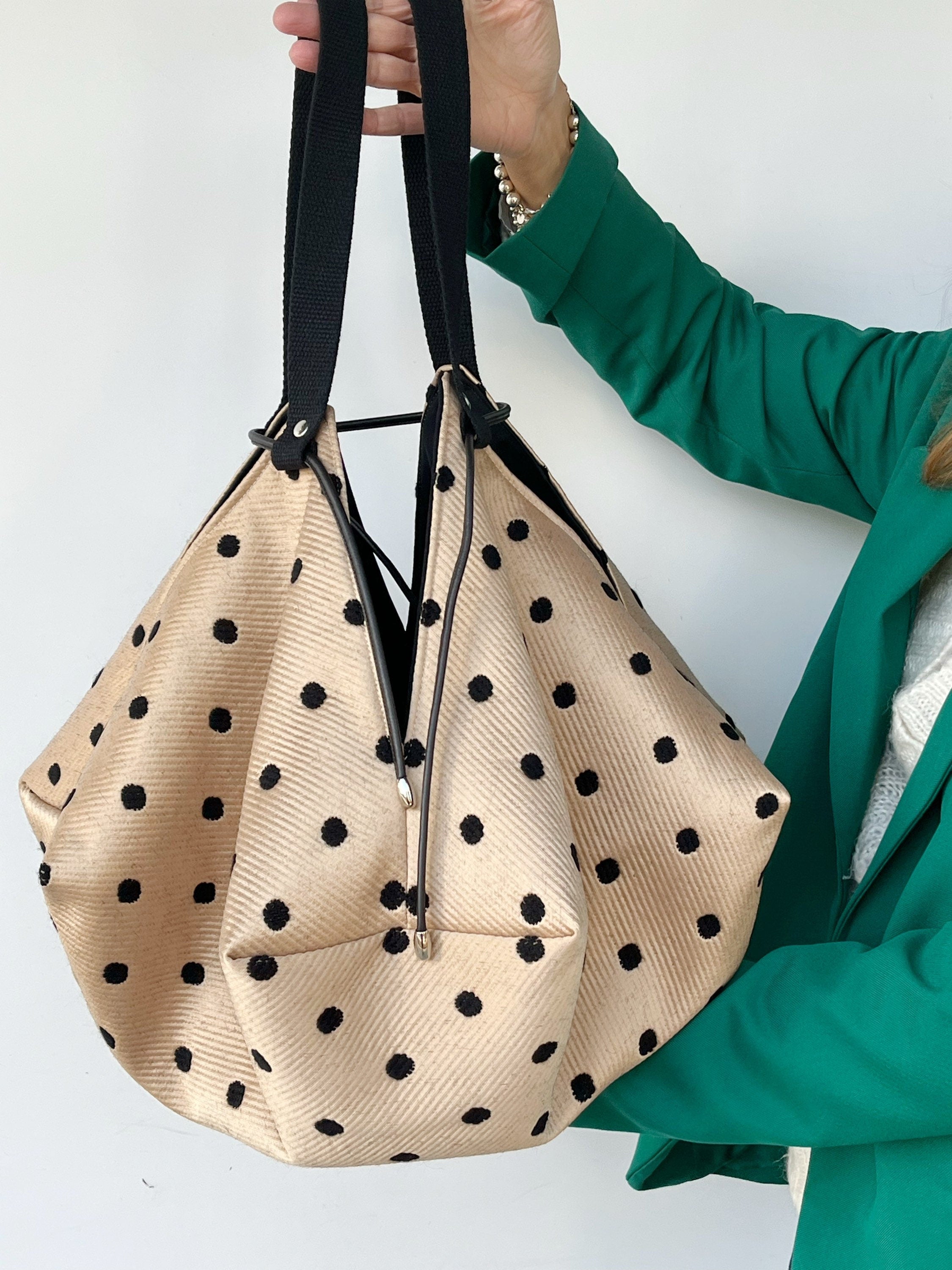 GRANDE BORSA SPALLA Reversibile-Borsa Viaggio Donna con Pochette-Borsa Business -Borsa Boho-Borsa Viaggio-Zaino Donna-Borsa Artigianale