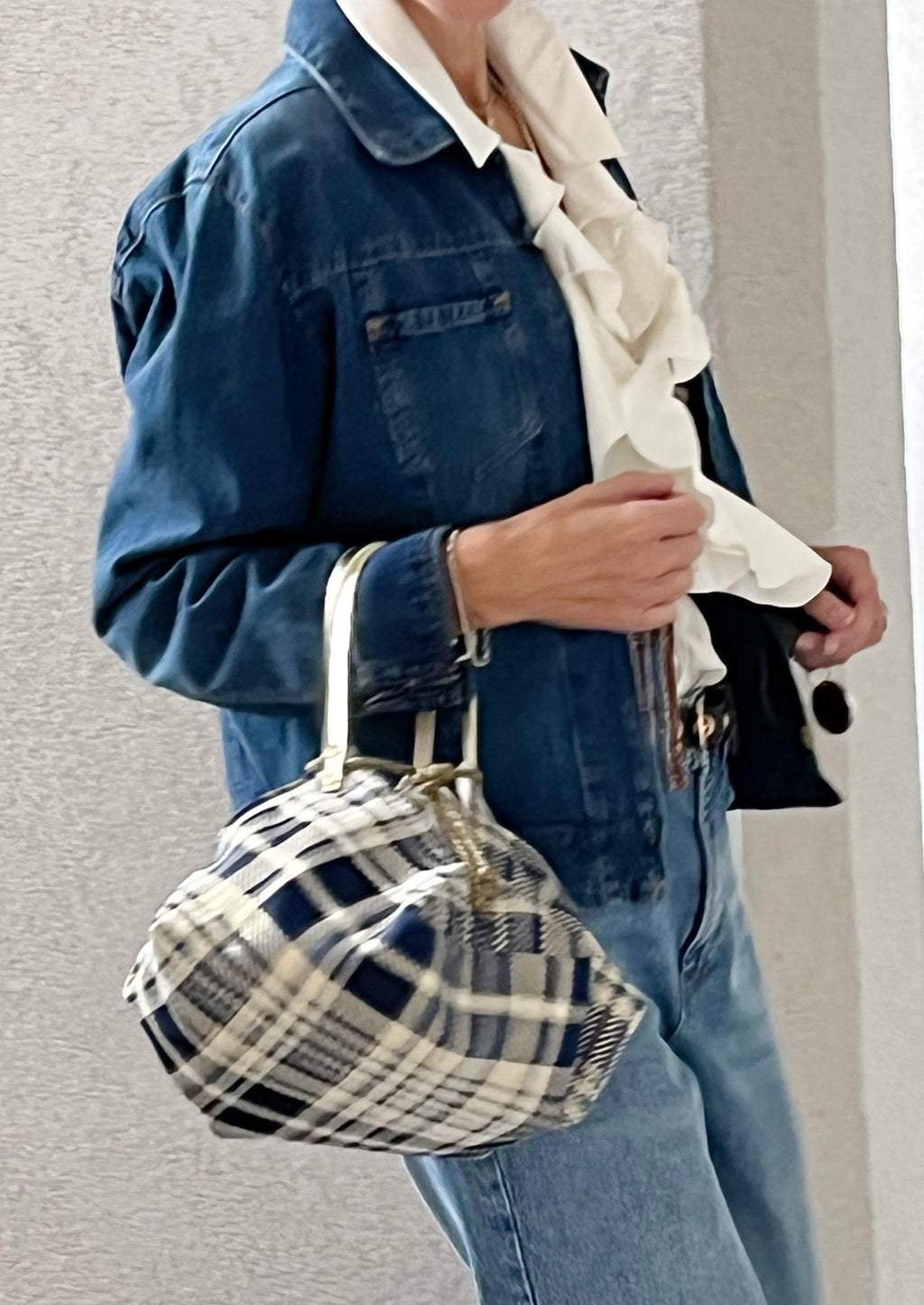 BORSA ORIGAMI REVERSIBILE-Piccola Borsa a Mano-Borsa Lusso Donna-Borsa Double Face-Borsa Elegante Donna-Borsa Artigianale