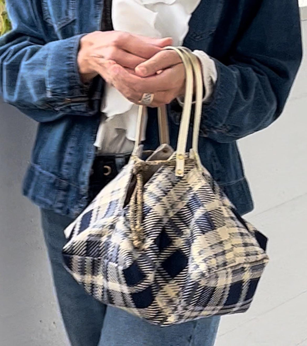 BORSA ORIGAMI REVERSIBILE- Borsa Donna a Mano -Borsa Lusso Donna-Borsa Double Face-Borsa Elegante Donna-Borsa Artigianale