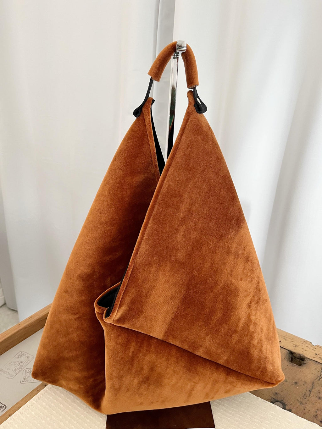 BORSA TOTE GRANDE Donna-Borsa di Lusso fatta a mano-Borsa Tringolare Maxi-Regalo per lei-Borsa Lavoro/Viaggio-Borsa donna Spalla/mano